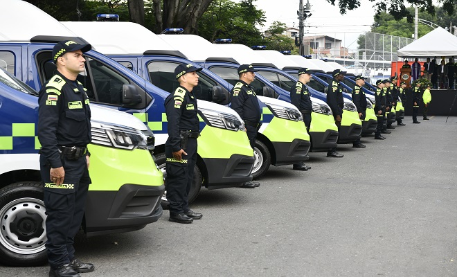 Entrega parque automotor