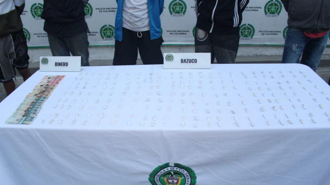 Incautación de estupefacientes 