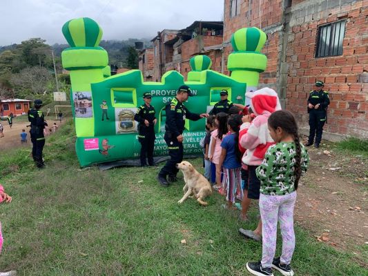 Espacios lúdicos para niños del sector