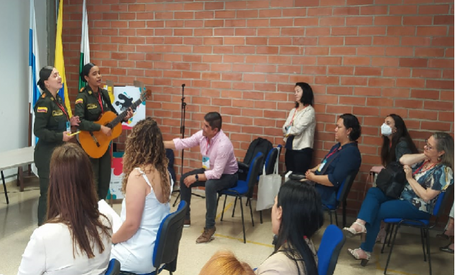 Estudiantes Escuela de Policía Carlos E Restrepo