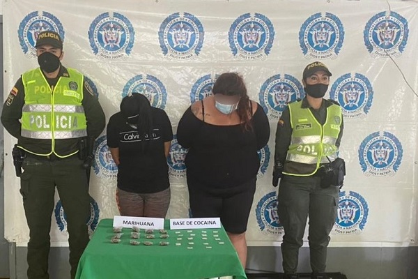 Capturadas por el delito de Tráfico, Fabricación y/o porte de Estupefacientes