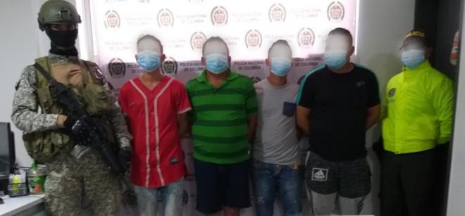 Capturados en Ovejas 