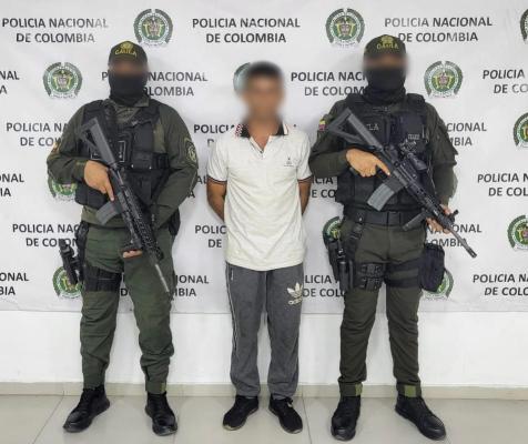 Capturado por presunta extorsión a comerciantes  