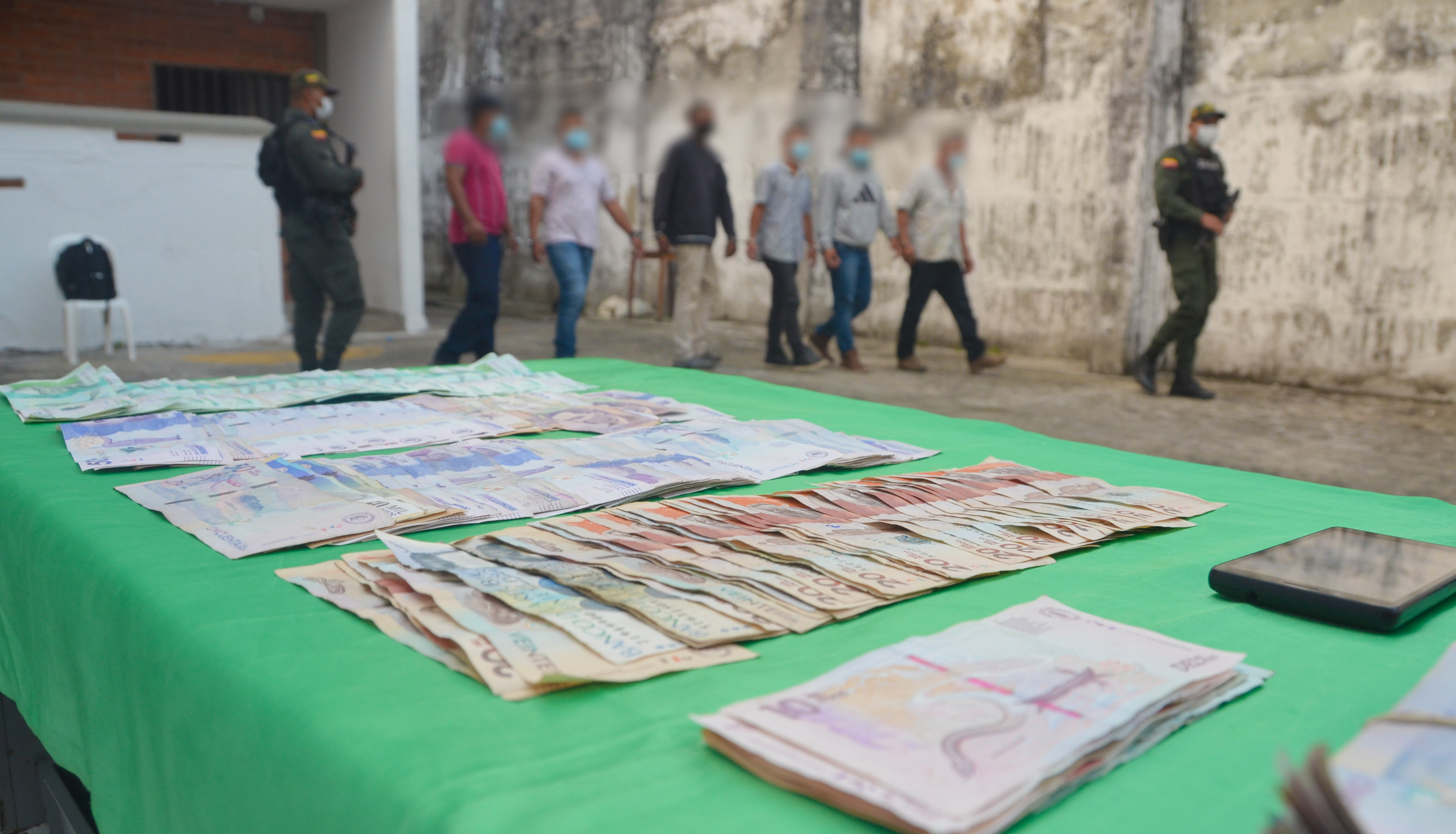 En Antioquia desarticulamos grupo delincuencial común organizado ´Los Azules´ 