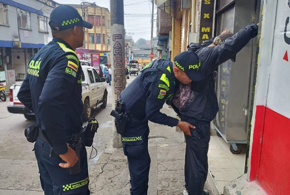 actividades de prevención del delito en las calles de Manizales