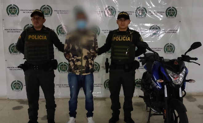 En una rápida reacción, se logra la captura de un hombre en flagrancia por el delito de hurto