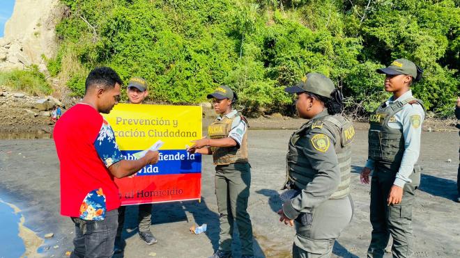 Fuertes campañas contra el accionar delictivo en Nariño