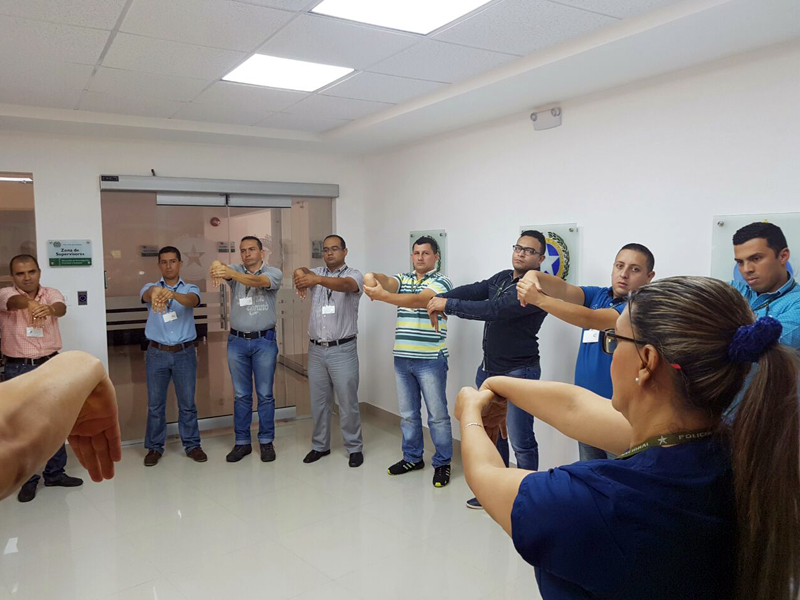 Grupo de Salud Ocupacional promueve el bienestar en la Policía