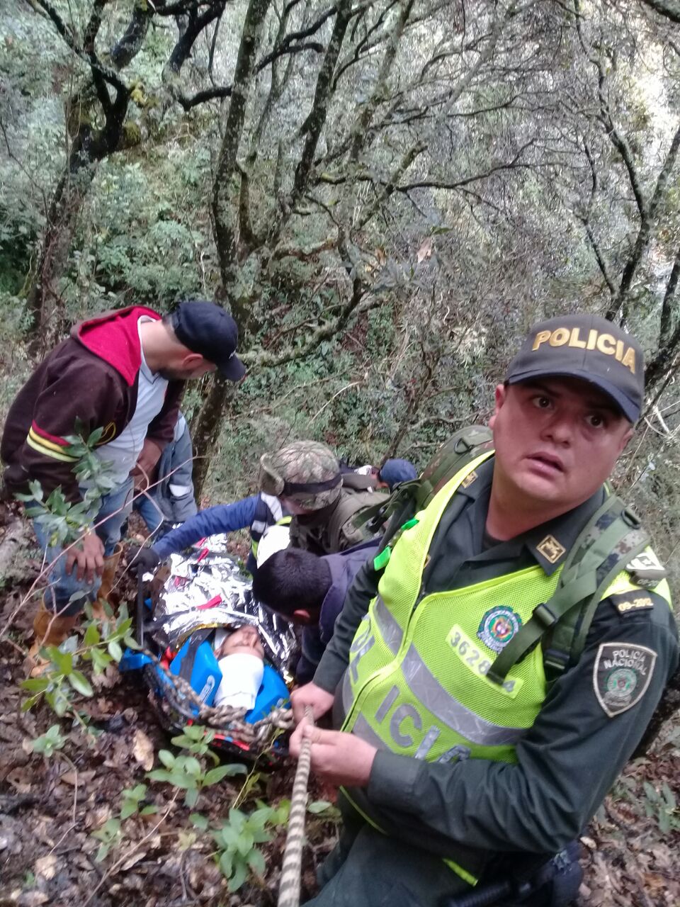 Cayó por un abismo de 200 metros cuando realizaba actividades de minería artesanal