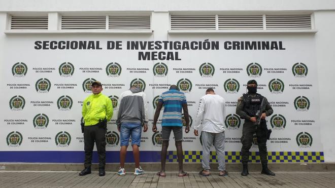 Capturado  alias “Radio”, alias “Jhompi” y alias Cholo o Culebrero 