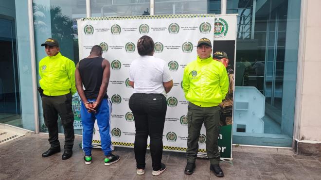 Policía Metropolitana de Cali y CTI de la Fiscalía capturan autor intelectual y material del homicidio de dos mujeres pertenecientes al sindicato de trabajadores de la Universidad del Valle.