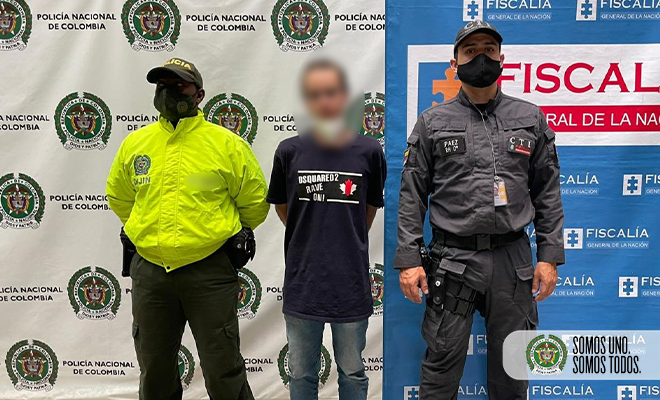 En Bello capturamos a ‘gafas’ presunto integrante del grupo delincuencial organizado ‘pachelly’