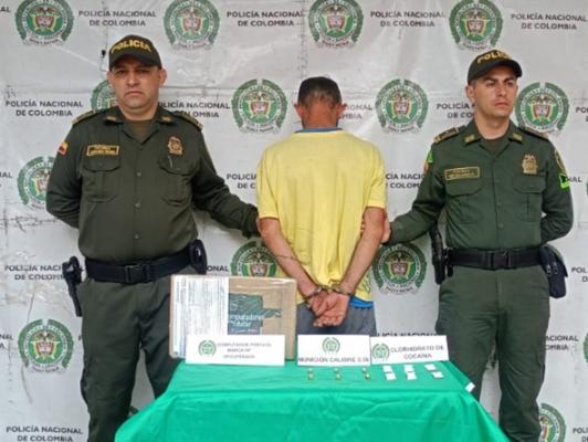 Alias “Lichi” fue capturado en Filandia por portar munición, estupefacientes y un computador hurtado