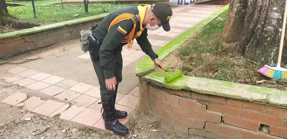 Una linda labor realizan nuestros compañeros en Gaitania Tolima