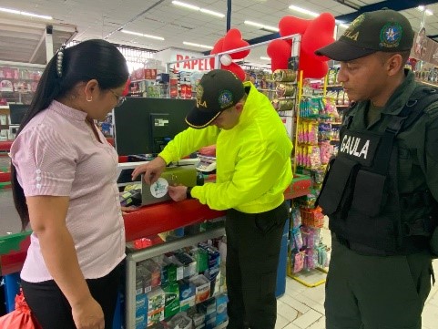  Gaula y comerciantes se unen para hacerle frente a la extorsión