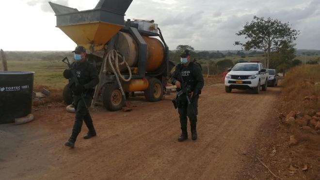 Mediante el despliegue de la campaña ¡Yo no pago, yo denuncio, se garantiza seguridad a los ganaderos y obras civiles