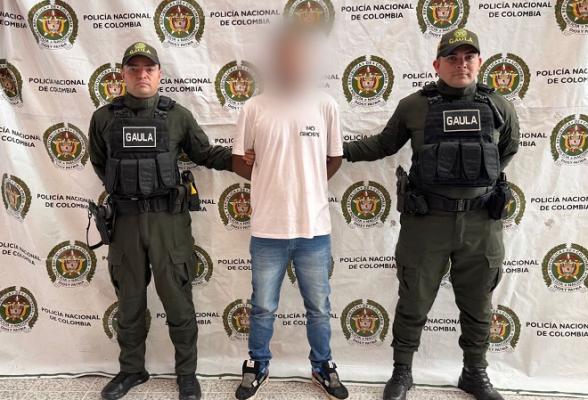 GAULA de la Policía realizó una captura y una aprehensión en flagrancia por el delito de extorsión