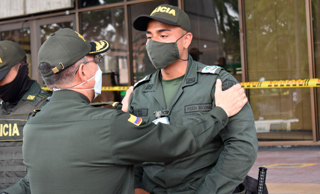 Alineados con la misionalidad institucional exaltamos el Honor de Ser Policía