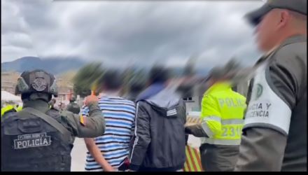 golpe contundente contra el delito