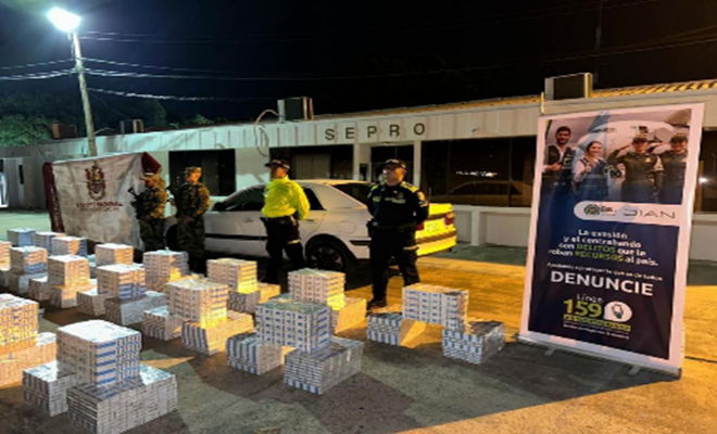 Golpe al contrabando de cigarrillos en Valledupar