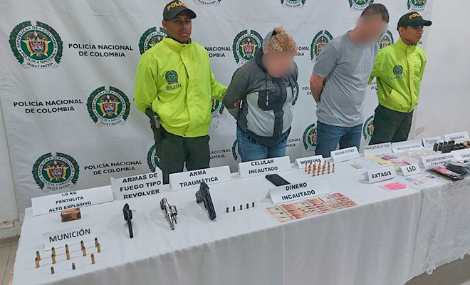 Capturas por narcotrafico