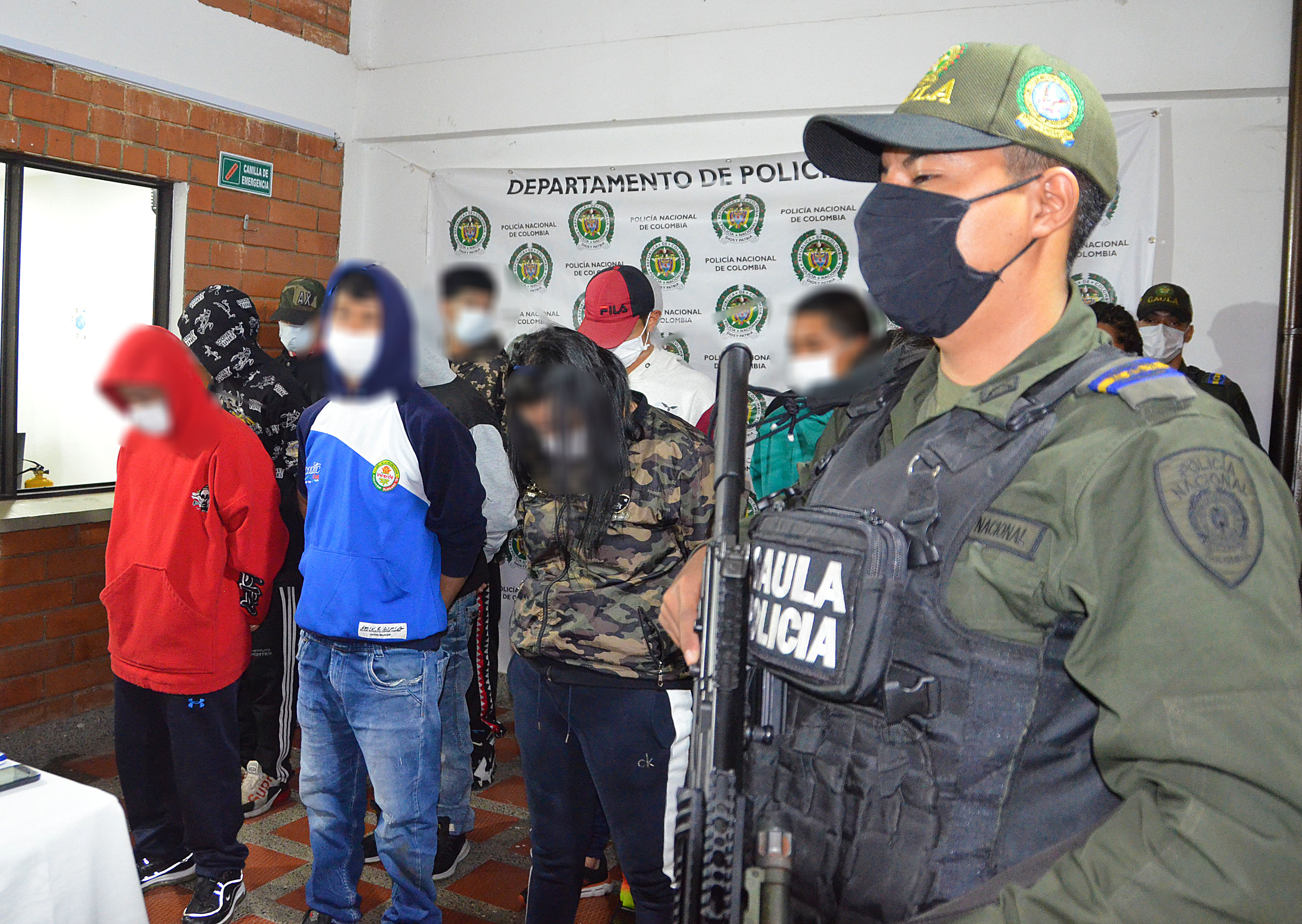 La Policía Nacional mediante el Grupo de Acción Unificada GAULA