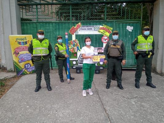 Campaña educativa contra el covid-19 en Sincelejo