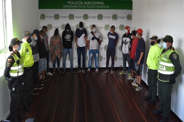 Desmantelado grupo delincuencial 