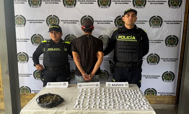 Por tráfico de estupefacientes fue capturado un sujeto en Armenia