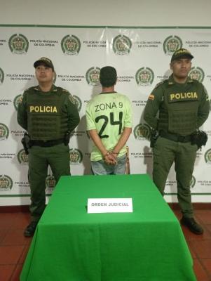 Hombre capturado por porte ilegal de armas de fuego