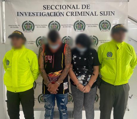 Capturados delito de hurto calificado