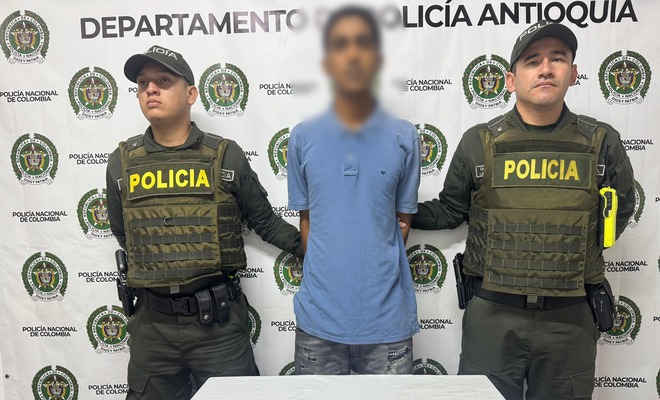 Capturado en Andes, sujeto requerido por  tentativa de homicidio y hurto calificado