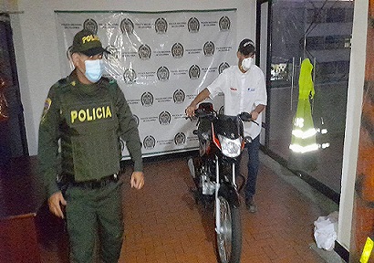 Hombre de 21 años de edad es capturado por receptación  