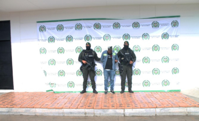 Capturado por el delito de Trafico, fabricación o porte de estupefacientes