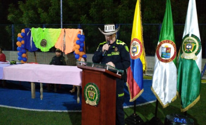 Graduamos al primer curso de Policía Cívica infantil indígena