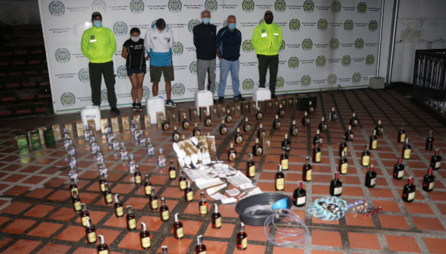 Desmantelado en las últimas horas alambique en el municipio de Dosquebradas