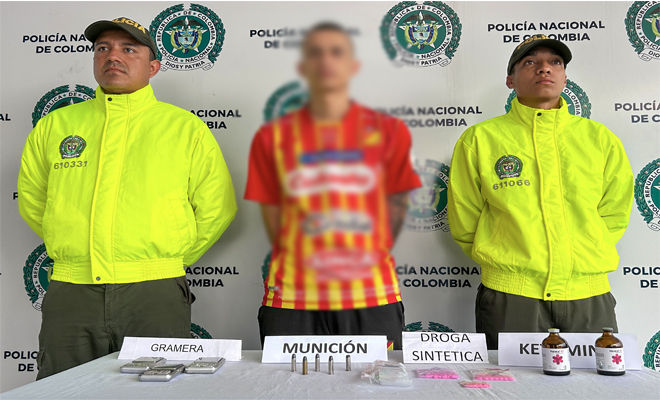 Las sustancias sintéticas son un flagelo que se combate día a día en los municipios de Dosquebradas, Pereira y La Virginia