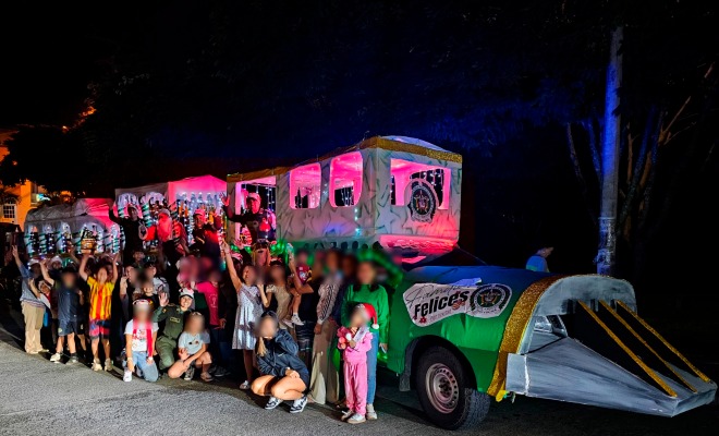 El tren de la alegría nos permitió compartir con nuestras comunidades