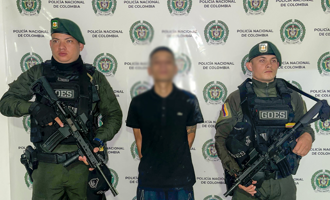 Los actores delincuenciales siguen siendo capturados en los municipios de Pereira, Dosquebradas y La Virginia