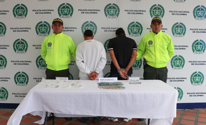 La lucha frontal contra el tráfico de estupefacientes en el área metropolitana de Pereira, continúa de manera permanente y contundente