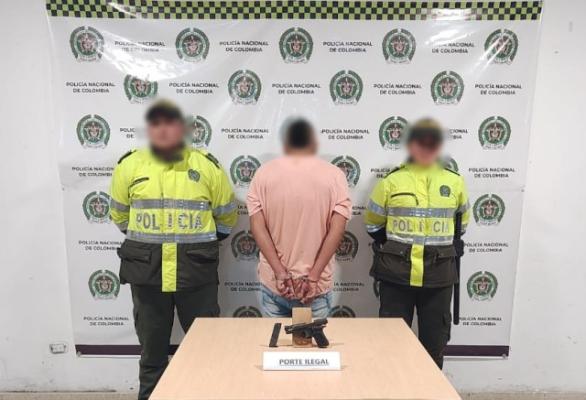 Actividad operativa adelantada en el barrio las Brisas