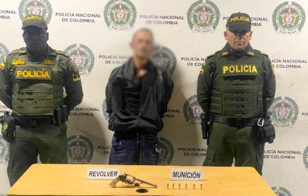 Capturado un hombre por el delito de porte ilegal de armas de fuego 