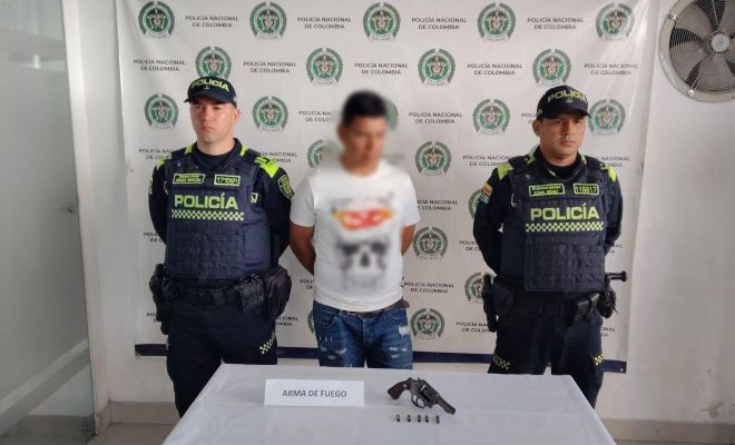 La incautación de armas de fuego en el municipio de Dosquebradas se realizan de manera permanente