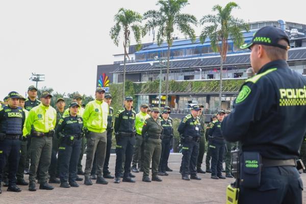 Profesionales de Policía garantizaron su seguridad