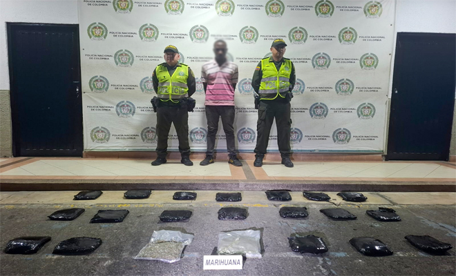 Incautados 10 kilos marihuana