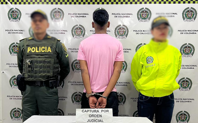 Capturado por delito de homicidio 