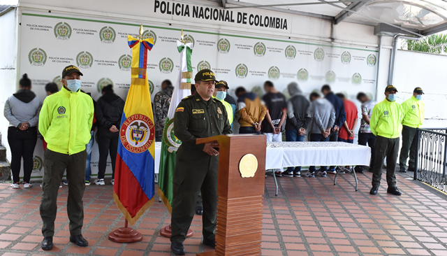 Desarrollamos la operación Malaya en contra del tráfico de estupefacientes