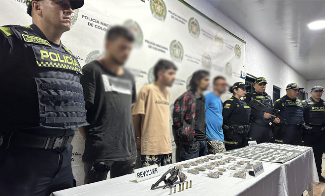 Siguen las capturas de diferentes actores criminales en la capital risaraldense