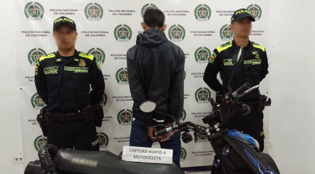 Esta acción operacional fue adelantada sobre la avenida del río con calle 6 de la capital risaraldense 