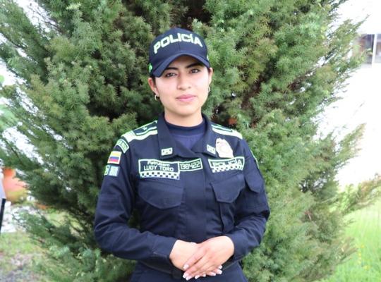 En la policía metropolitana de Pereira nos sentimos orgullosos de la mujer colombiana